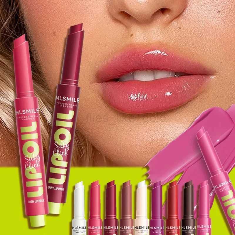 9 Colors Jelly Solid Lip Gloss Make-up Hydrating Red Brown Lipstick Moisturizing Lip Tint Nature Nude Lipstick Pen Cosmetics zxx240715