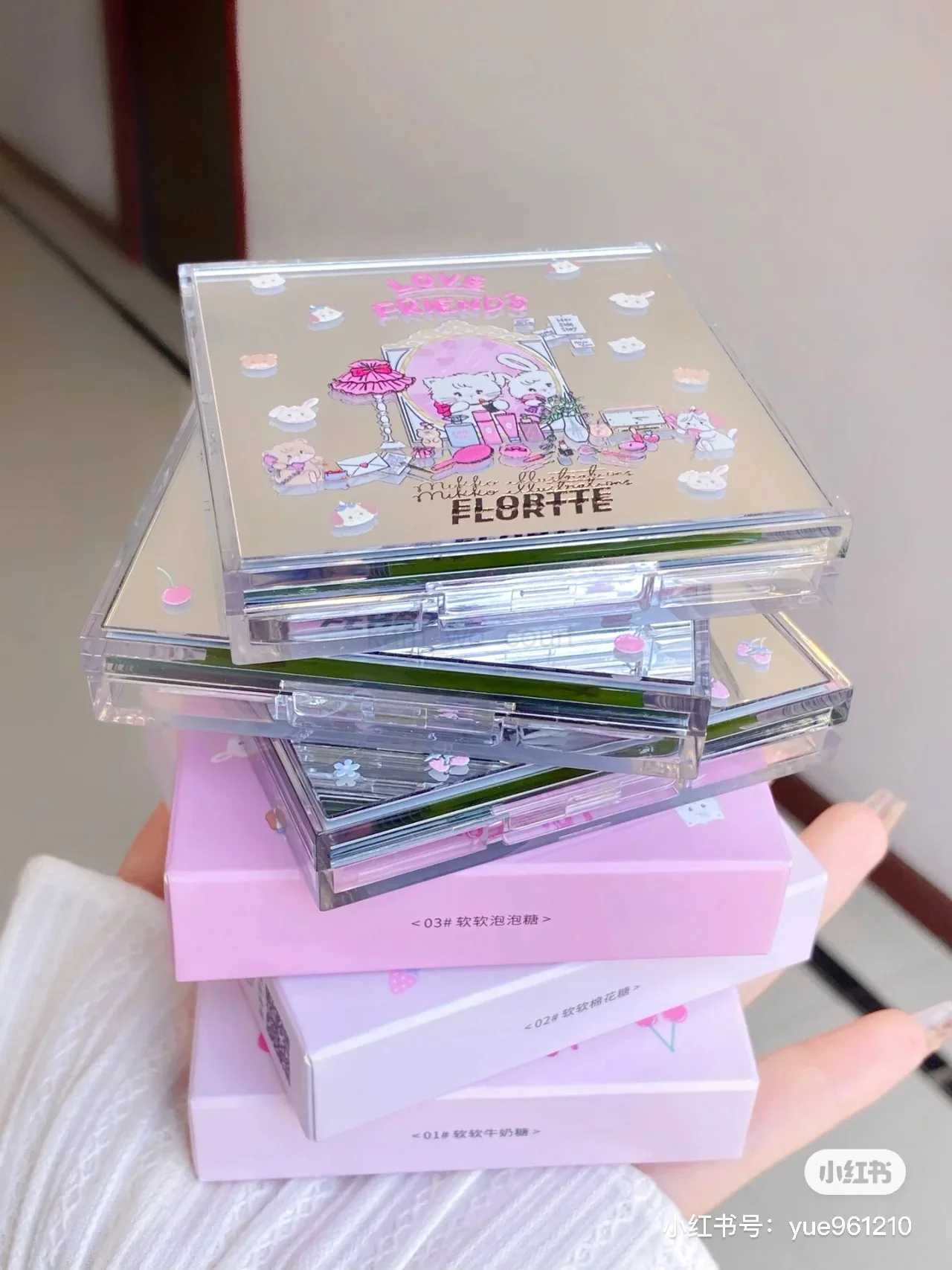 FLORTTE Soft Party Mikko Series Multifunctional eyeshadow PalateM240715