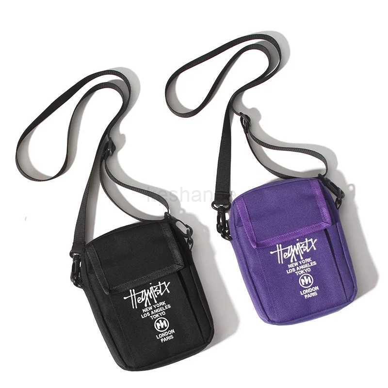 Men Sling Bag Mini Crossbody Bag Fashion Phone Purse Breast Shoulder Bag Canvas Messenger Mens Portable Shoulder Chest PacksXJ240715