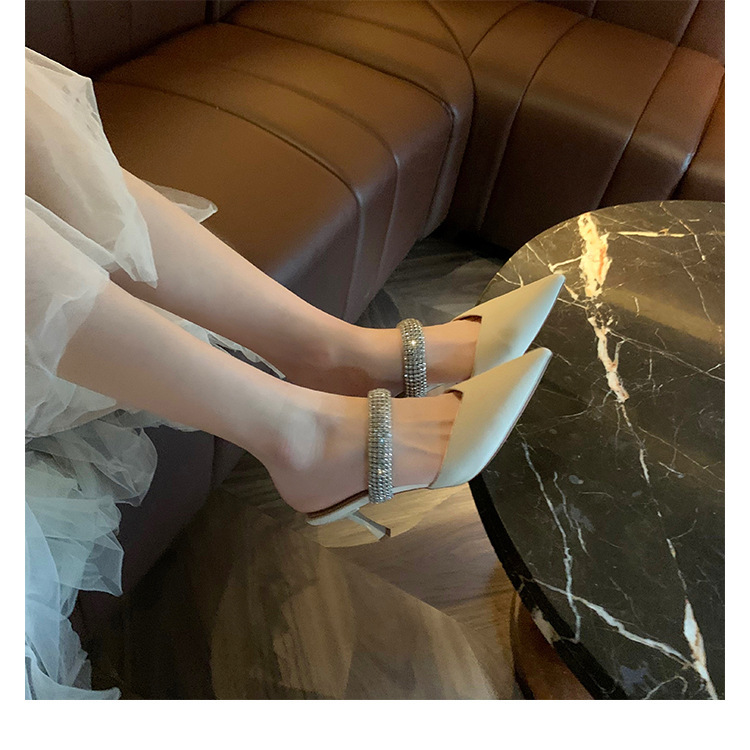 High Dia Women New Shoes France Style Clunky Heel Triple Black Free shipping Lhshoe