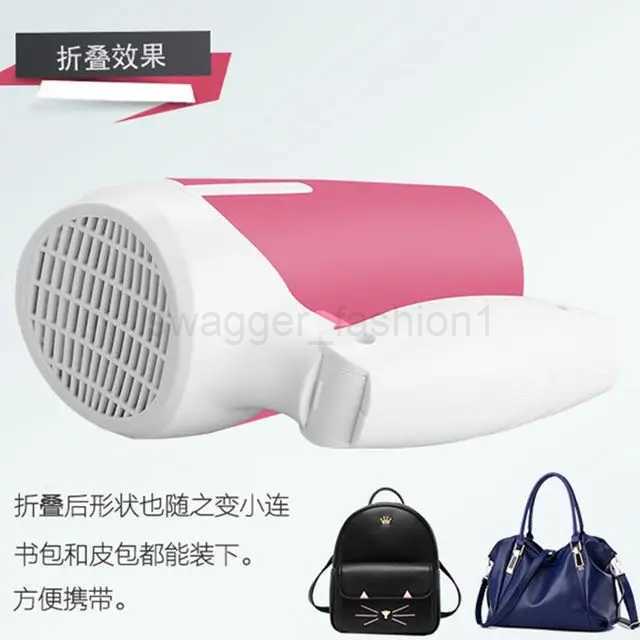 kemei hair dryer KM-6830 foldable hair dryer for student and travelB240715