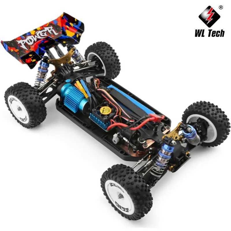Free shipping WLtoys WL 124007 V8 1 12 4WD 75KM/H RTR RC Racing Car One Hand Remote Control Brushless Off-Road Drift Toys Adults Boy Kids Gift