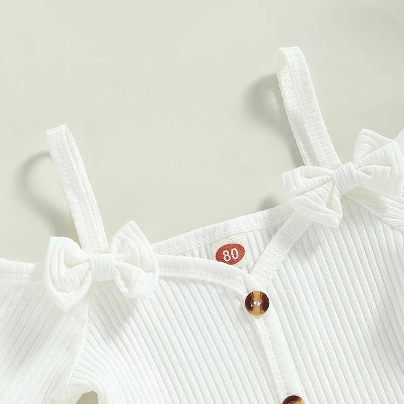 Clothing Sets 2023-02-03 Lioraitiin 0-4Years Kids Girls 2Pcs Summer Fashion Set Short Sleeve T-shirt with Rolled Hem Shorts and Waist Bag