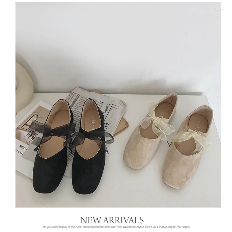Casual Shoes NALISHA Women Flats Bailamos Comfortable Soft Boat Loafers Ballerina Shallow Round Toe Ballet Flat