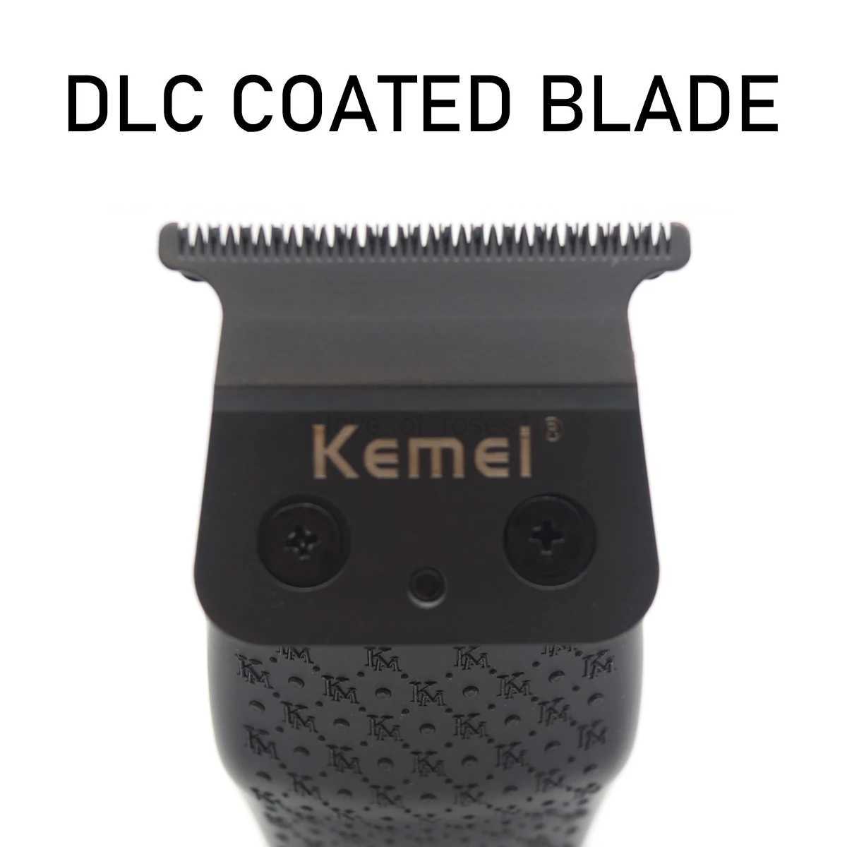 Kemei KM2295 Professional Hair Clipper for Men Base Charger Finishing Machine Zero Gapped Hair Trimmer DLC Haircut MachineM240715