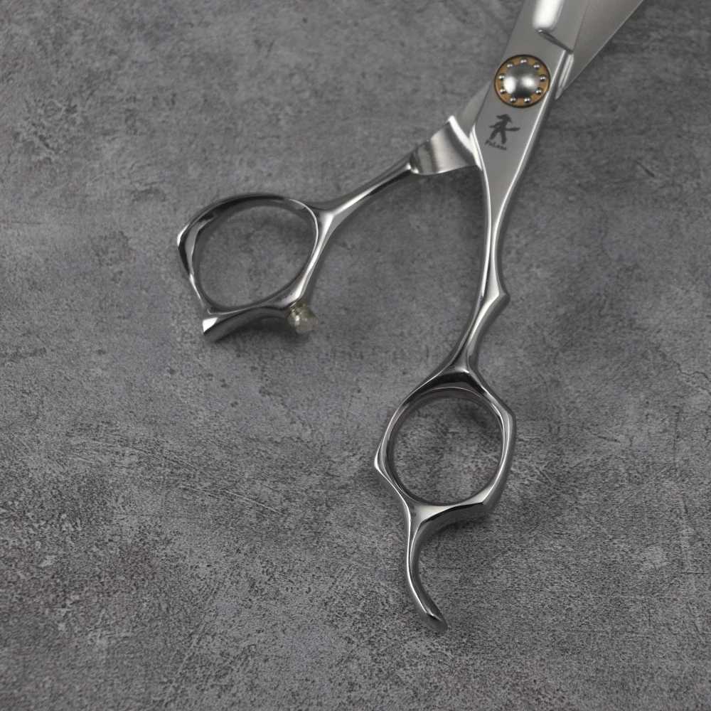 FnLune 6.5 Inch VG-10 Strange Blade Professional Hair Salon Scissors Cut Barber Tools Haircut Shear Hairdressing ScissorsCL240715