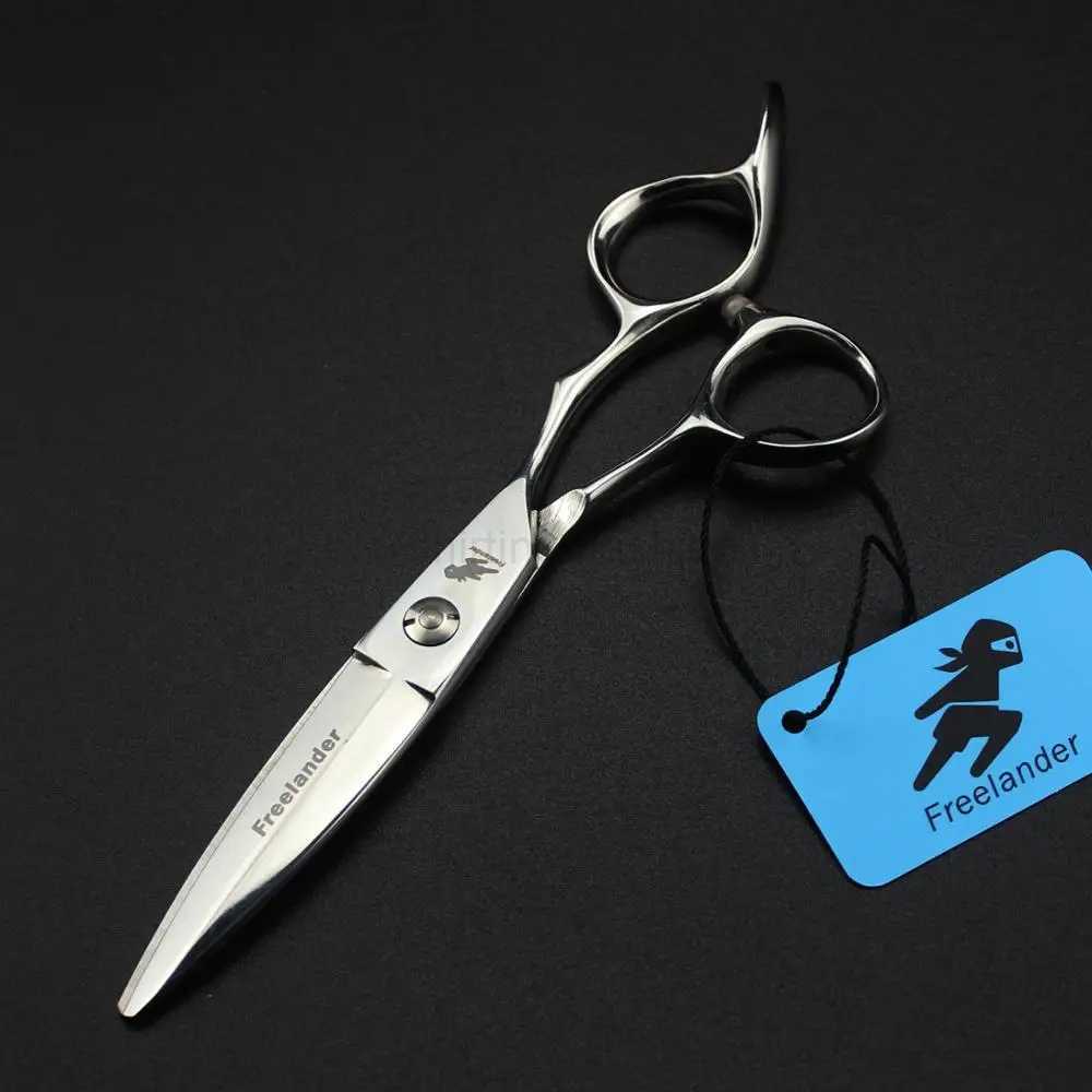 Hair shears Sliding 6 INCH Willow Convex Blade Willow shape Sliding scissors Professional Barber ScissorsCL240715