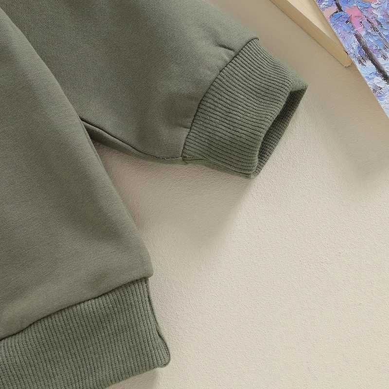 Clothing Sets 2023-08-16 Lioraitiin 3M-3Y Toddler Boys Clothes Sets Long Sleeve Contrast Color Sweatshirt and Drstring Pants Sets