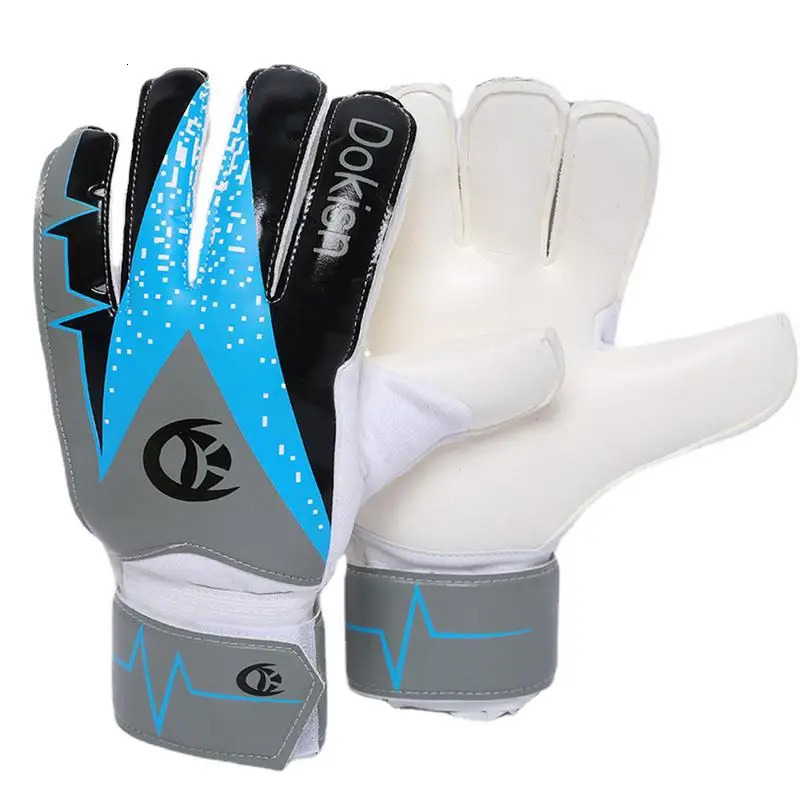 Soccer Goalkeeper Gloves for Children and Adults AntiSlip Wearable Finger Protection Latex Football Outdoor Sport 240712