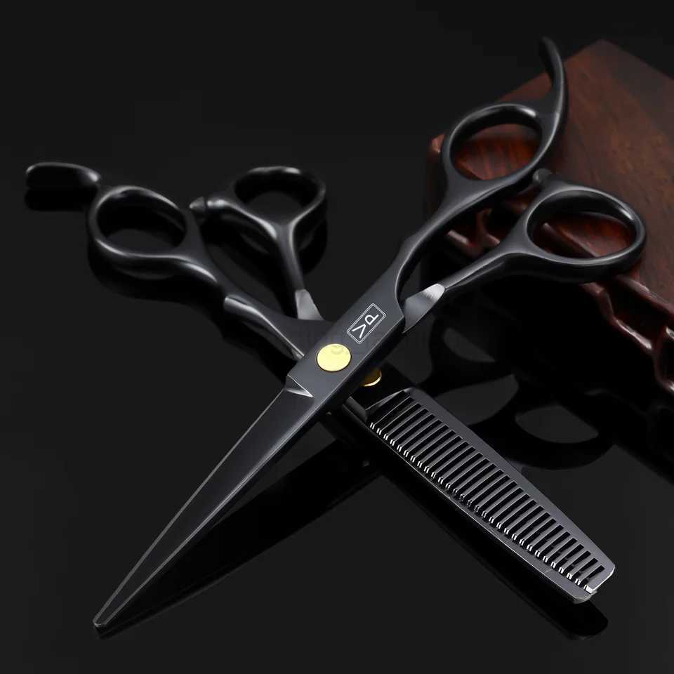 VP Hair Scissors 6 Inch Barber Set Cutting Tools Professional Hairdressing Scissors Set Thinning Accessories For HairdressersCL240715