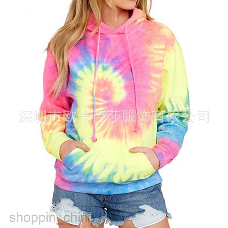 Women Hoodies Sweatshirts TEMU women's hooded sweatshirt 3D digital printed round neck sweatshirt camouflage women's sweatshirt Woman joggin