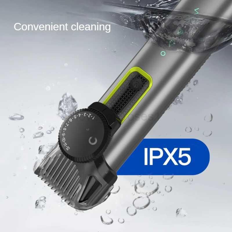 Cordless Rechargeable Hair Clipper Trimmer Beard Trimmer For Men Adjustable Beard Trimmer With 4 Limit Combs Easy To Use Z240715