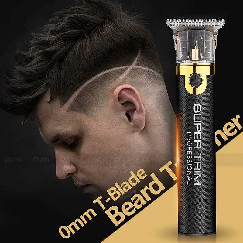 Professional Hair Clipper Beard Trimmer For Men Barber 0.1mm Clippers Hair Cutting Machine Hair Cut T trimmerM240715