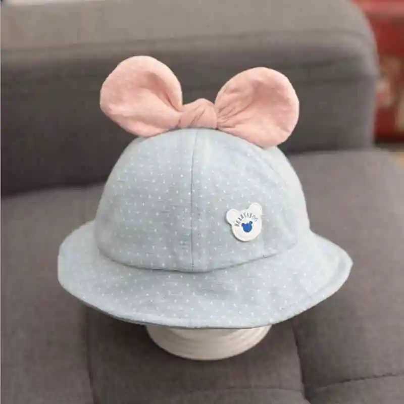 Big Bows Baby Fishermans Hat 2022 Spring Festival Printing Childrens Bucket Hat Girls Cotton Sun Hat Childrens Leisure Panama HatW240715