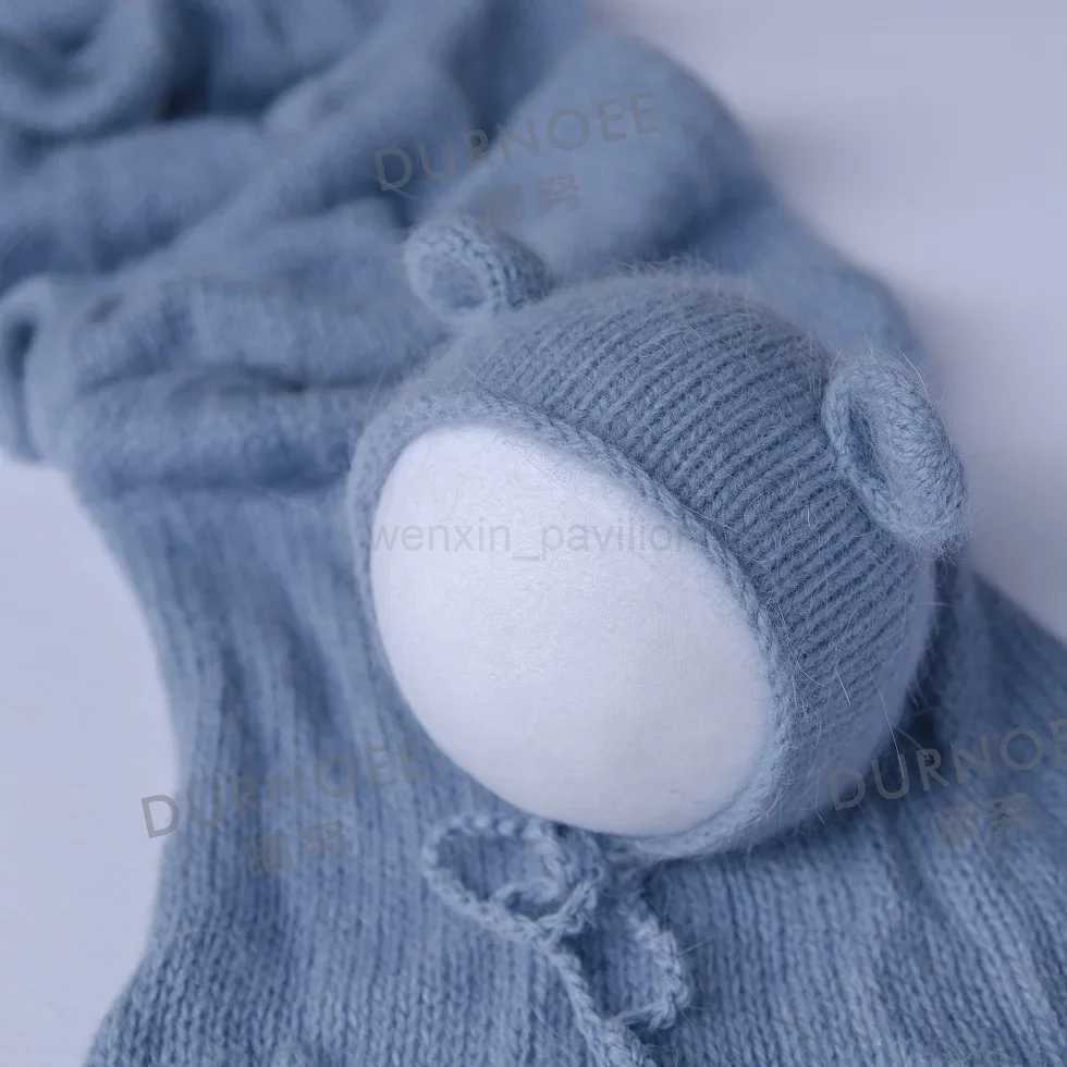 Newborn Wool Hat Newborn Photography Props Knit Baby Girl Boy Hat Baby Photography Props AceessriesXJ240715