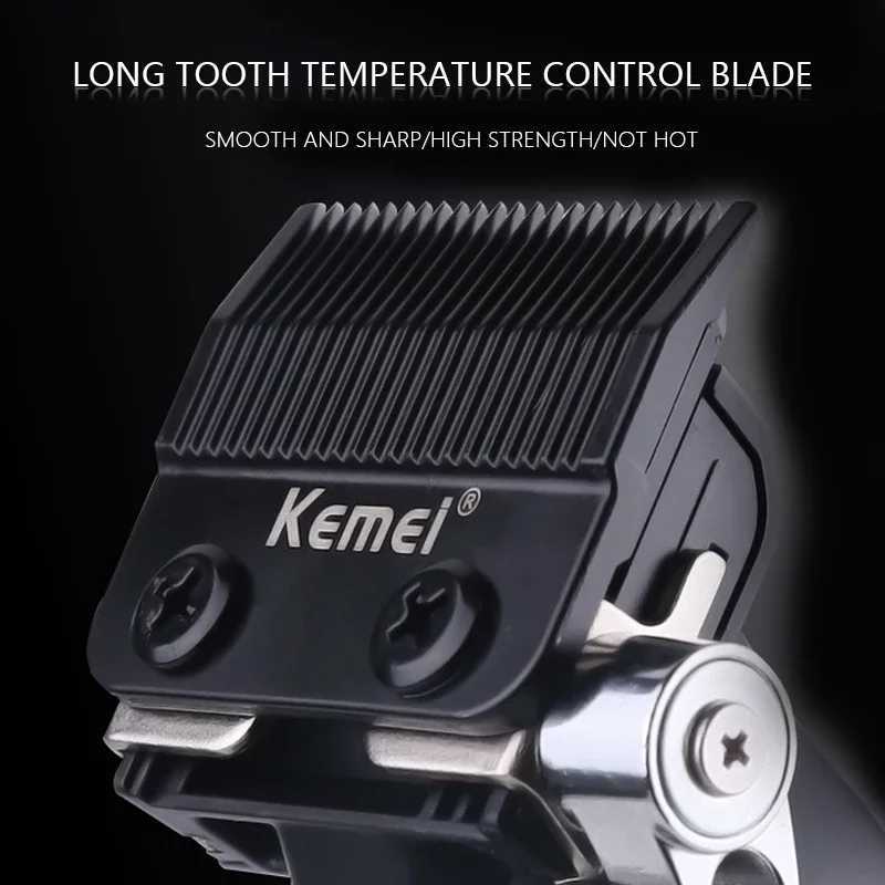 Kemei KM-2296 KM-2299 KM-1102 Professional Hair Clipper Kit Electric Shaver Male Hair Cutting Machine Mens Trimmer MachineM240715