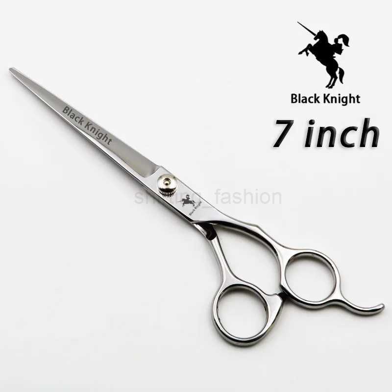 7 inch scissors Black Knight Professional Barber Salon Hair Cutting Scissors And Pet Shears HairdressingCL240715