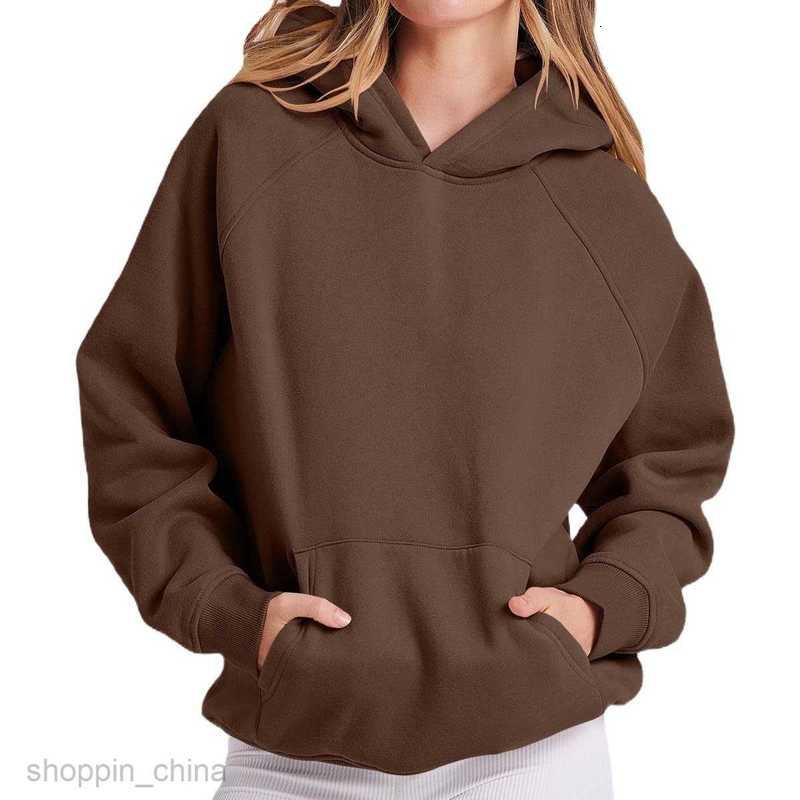 Women Hoodies Sweatshirts Autumn/Winter New Solid Color Loose Hoodie Long Sleeve Hoodie Women's Wear Woman jogging suit