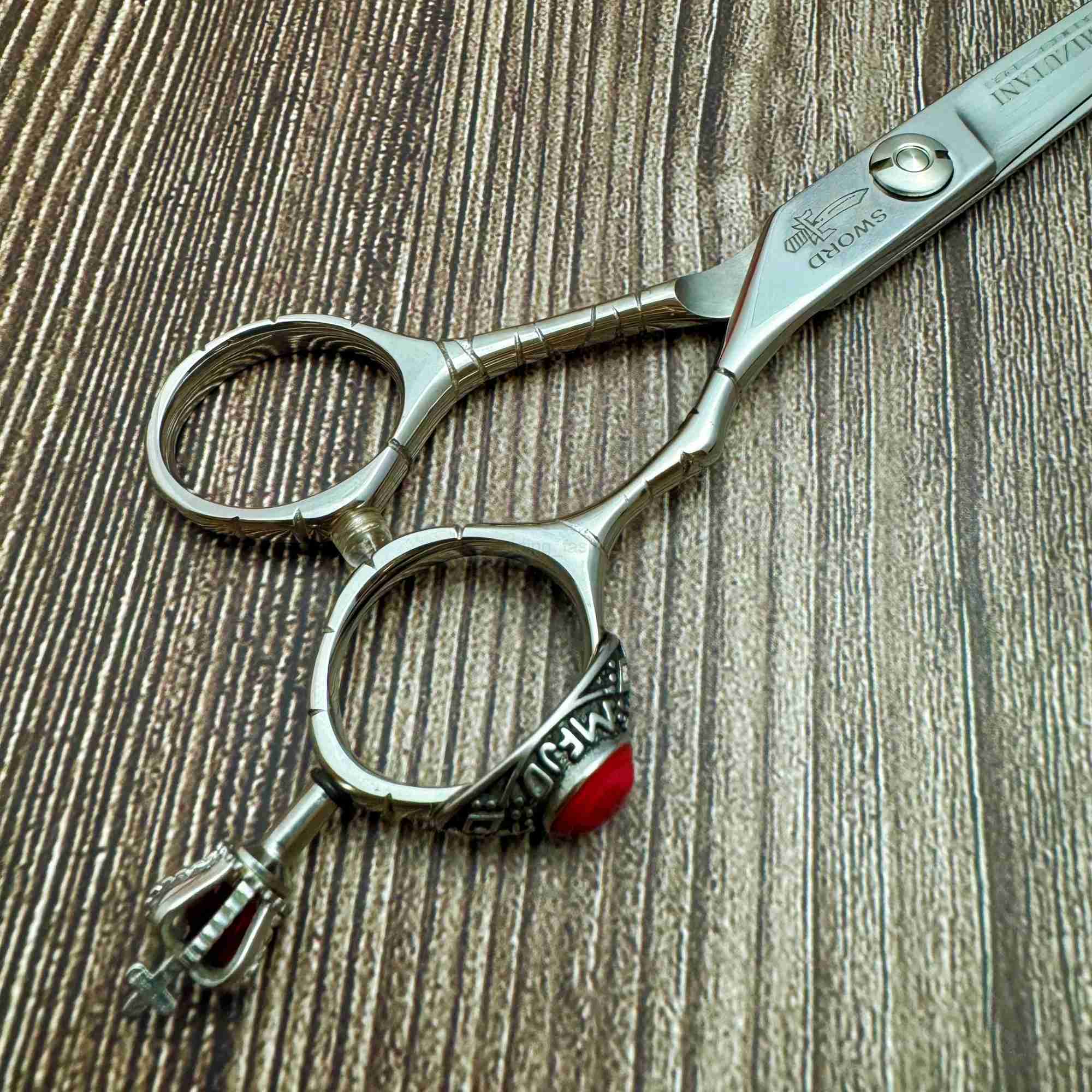 MIZUTANI Barber sissors 5.5 and 6.0 inch 440c steel Professional hairdressing scissors barbershop hair cutting toolsCL240715