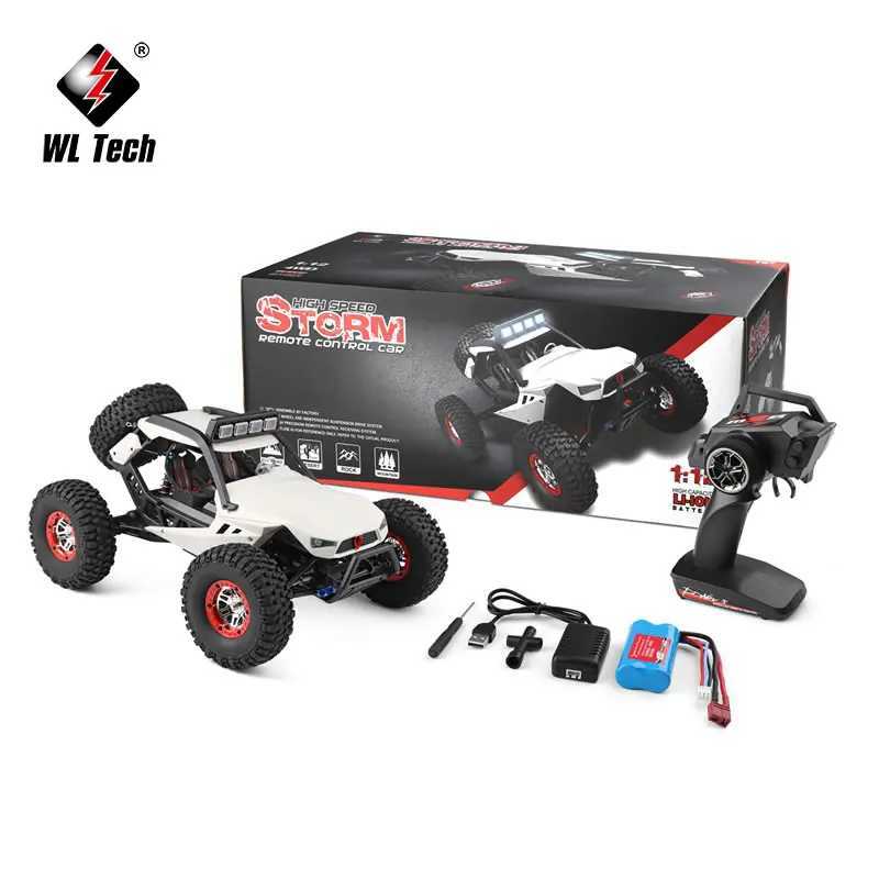 WL 12429 WLtoys 1/12 4WD RC Racing Car High Speed Off-Road Remote Control Alloy Crawler Truck LED Light Buggy Toy Kids Gift RTFM0715 - view 7