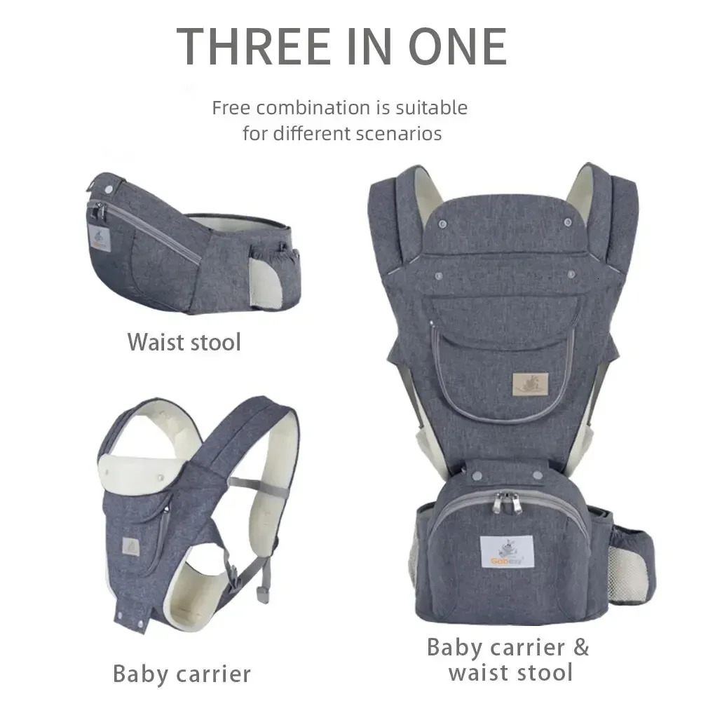 Baby Backpack waist stool seat Things for Babies Accessory Kangaroo Sling Items born Infant Ergonomic y240710