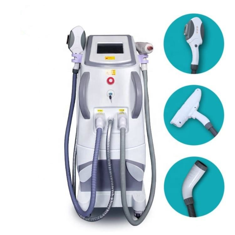 OPT + IPL+ Rf+ Nd YAG Factory IPL OPT Fast Hair Removal Permanent Equipment ipl Hair Removal Skin Rejuvenation Tattoo Removal Machine