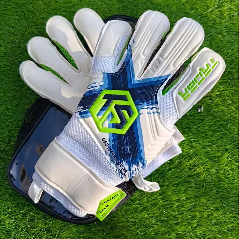 Professional Football Goalkeeper Gloves Kids Adults Latex Thickened Protection Child Teenager Goalie Soccer 240712