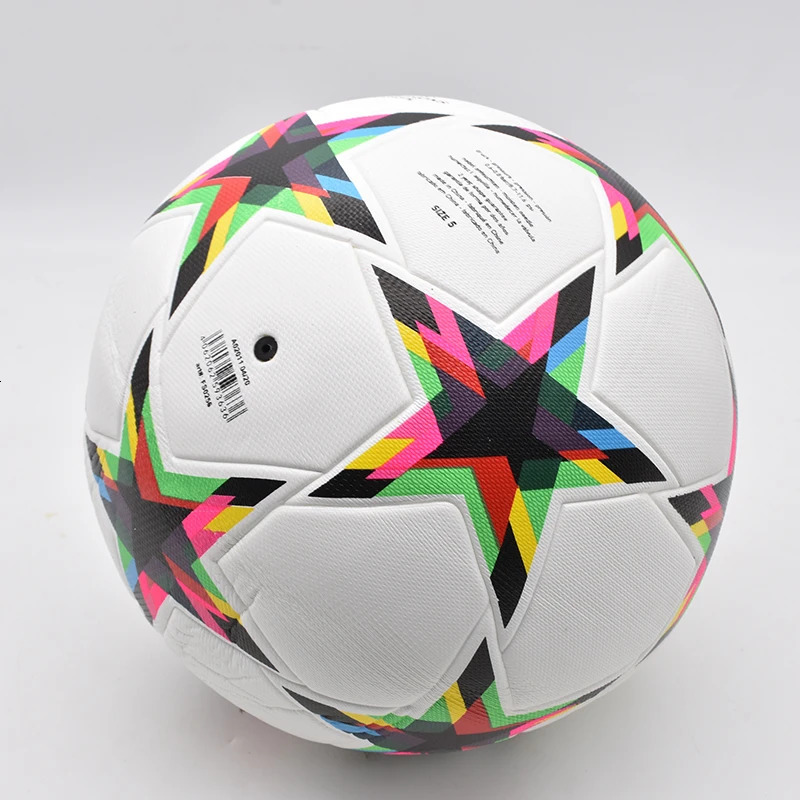 Seamless Soccer footy football training ball Size 5 PU Indoor Match outdoor for men women 240711