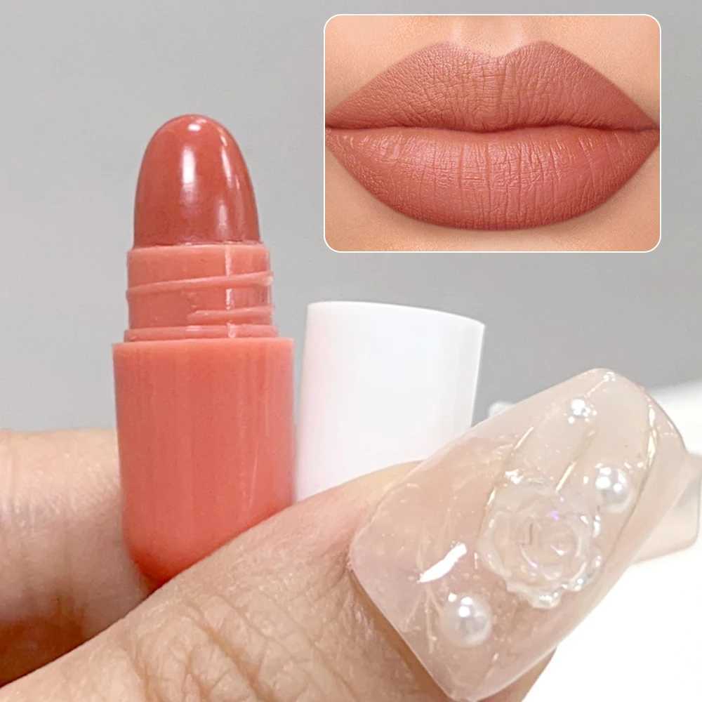 18-color Capsule Lipstick Set Waterproof Non-stick Cup Solid Lip Gloss Mini Long Lasting Matte Nude Lipstick Women Lips Makeup zxx240715