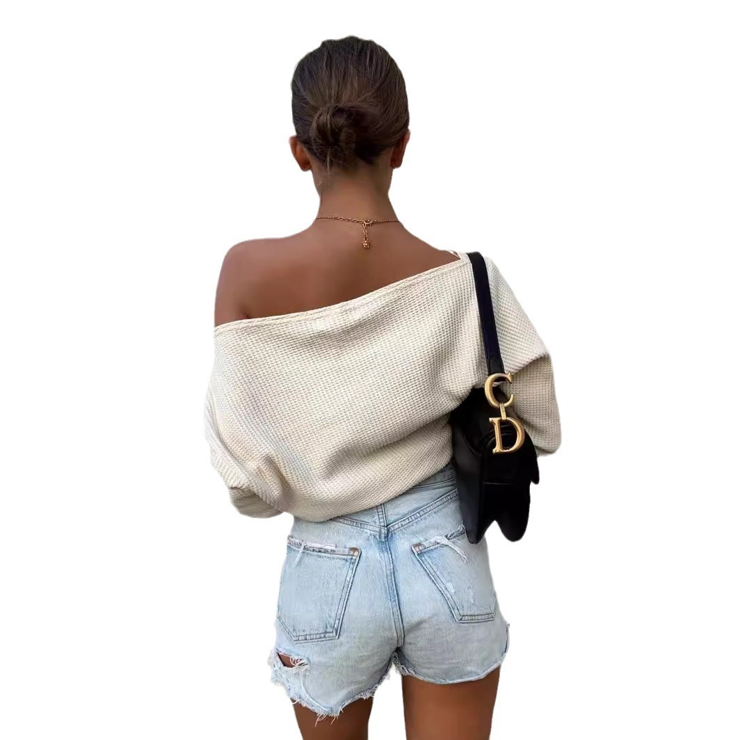 Mens Shirts New Merchandise Half Sleeve Loose Versatile Female Hollow Out Slim Top Female O Neck Backless Stripe Sleeveless Solid Turtleneck Man Woman