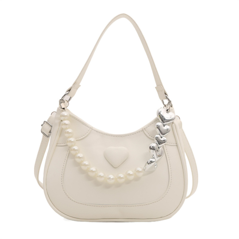 2025 Designer handbag for Pearl 3 women 2024 new trendy Korean niche underarm high-end Western style crossbody bag, shoulder bag ,