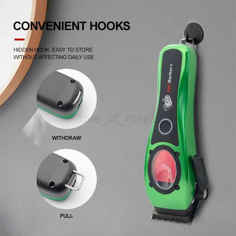 Professional Hair Clipper Electric Mens Trimmer with 8000RPM Seat Charging Large Capacity Battery DLC Coated s New ModelM240715