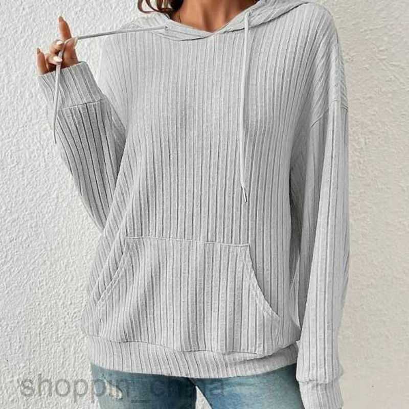 Women Hoodies Sweatshirts Autumn/Winter New Women's Knitted Shirt TEMU Hooded Pit Bar Kangaroo Pocket Hoodie Woman jogging suit