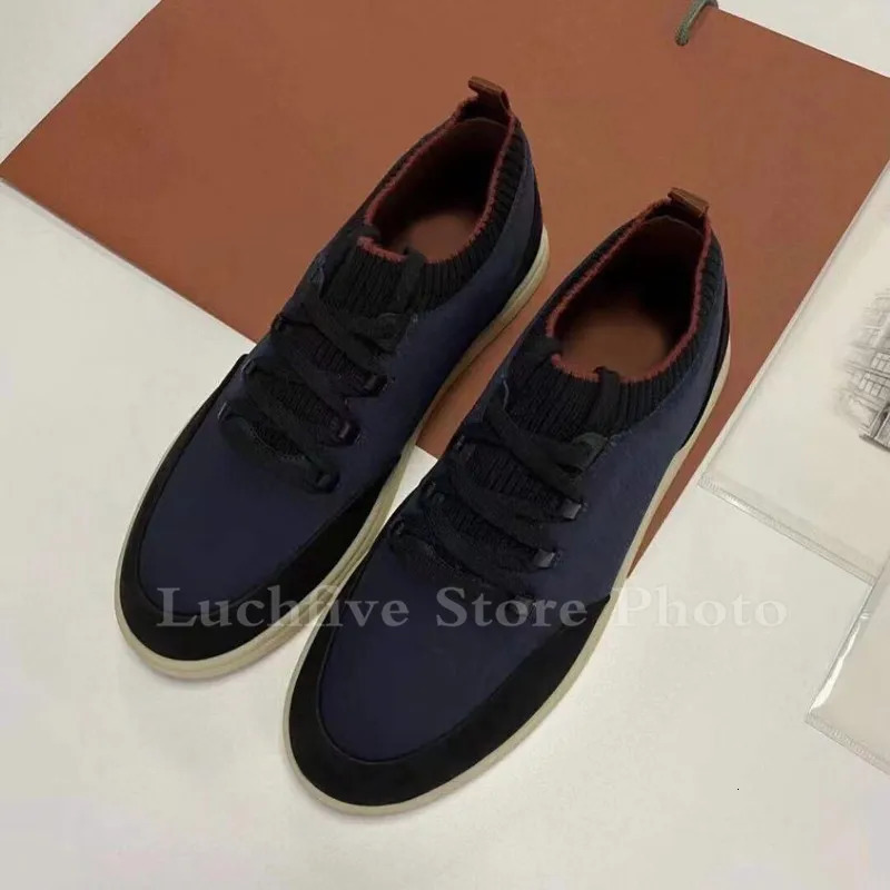 High quality suede leather padded shoes for men slip on casual lazy shoes spring and autumn walking shoes casual lace flat shoes for men 240704
