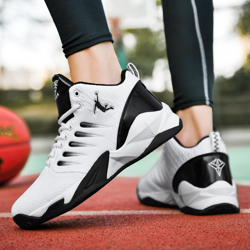 Men Basketball Shoes Unisex Couple Basketball Sports Shoes Summer Breathable High Quality Sneakers for Women Big Size 36-46