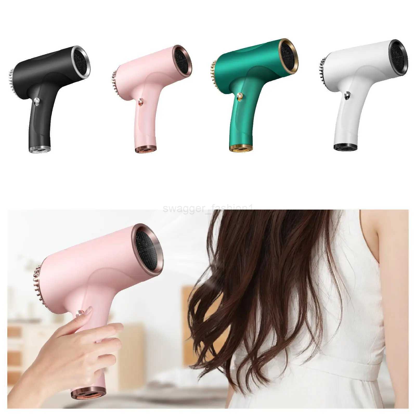 Portable Hair Dryer Blow Dryer Elegant Lightweight Low Noise Fast Drying Hair Care Dryer Hairdryer for Hotel DormB240715