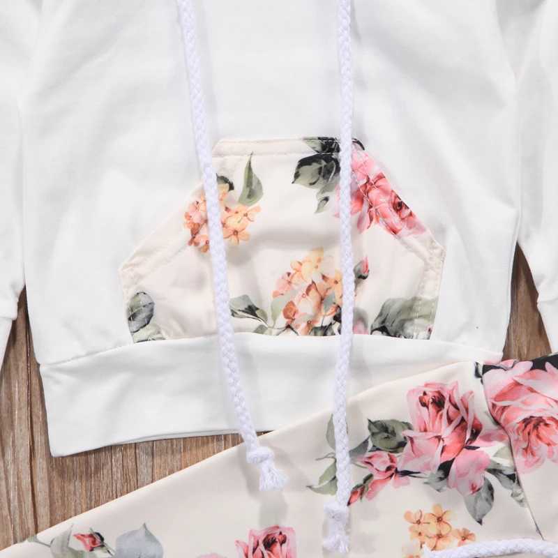Clothing Sets US Stock 0-24M New Fashion Lovely Spring Newborn Baby Girls Sport Outfits Clothes Sweat Shirt Hoodies+Pants Set AU