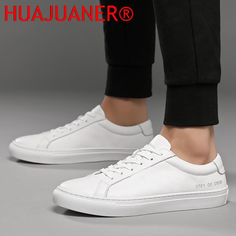 Mens Sneakers Genuine Leather Casual Outdoor Shoes Non-Slip Breathable Brand Footwear Top Quality Handmade White Shoe Men