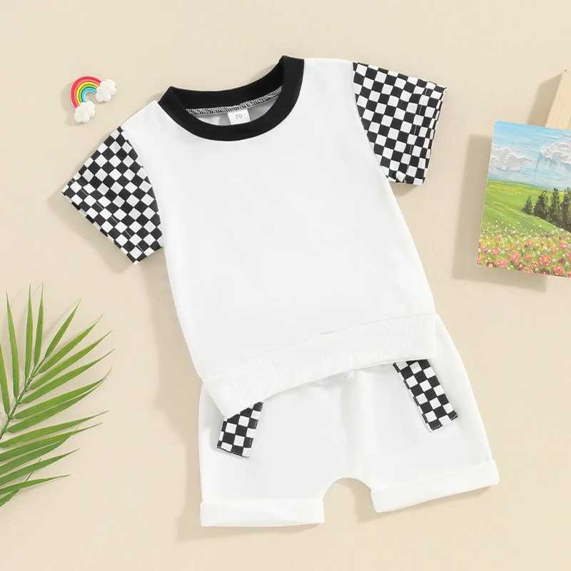Clothing Sets 2023-12-16 Lioraitiin Toddler Baby Boy Summer Clothes Short Sleeve T Shirt Shorts Cute Infant baby Boy Outfit 2PCS Clothing Set