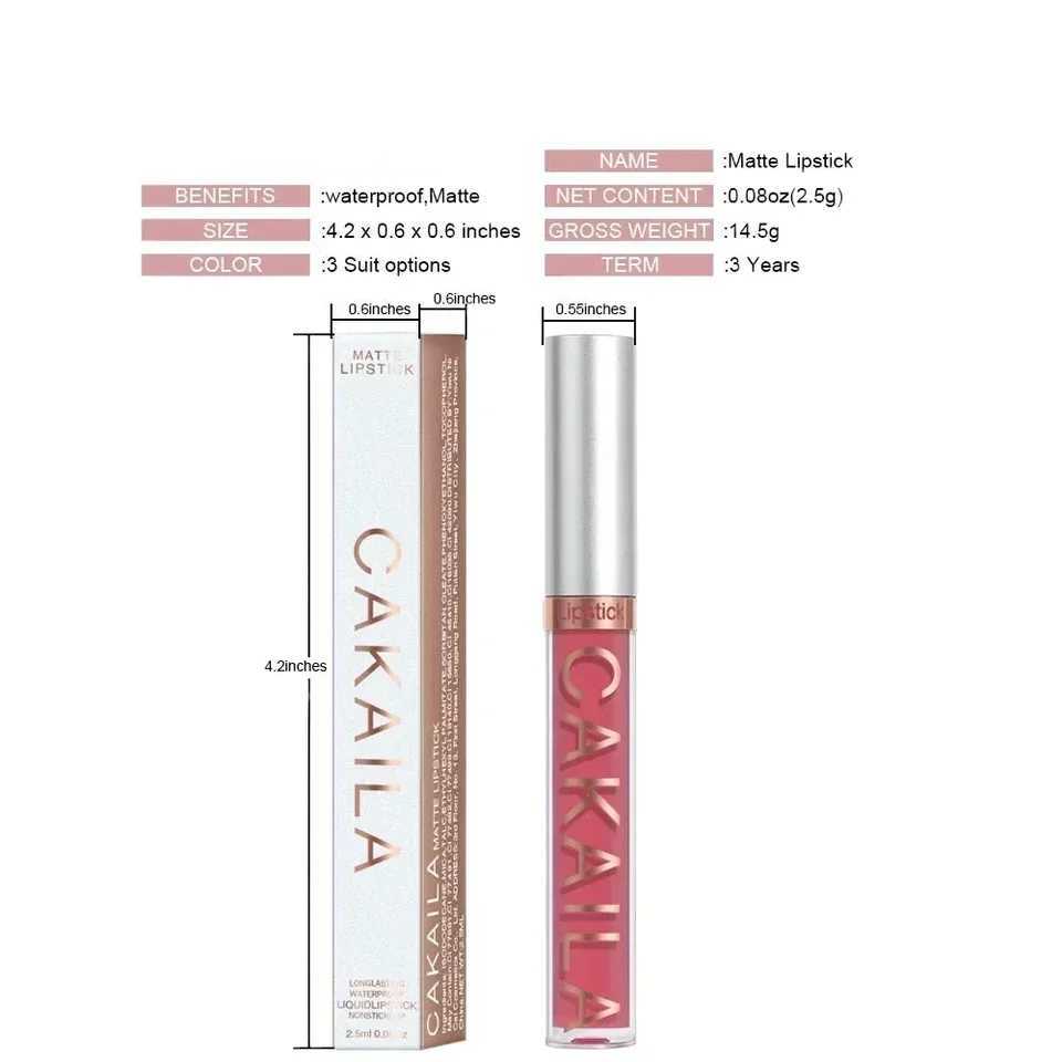 18 colors Matte Velvet Lipstick Sexy Waterproof Liquid Lipsticks Korea Long Lasting Non-marking Red Makeup Cosmetic Nude zxx240715