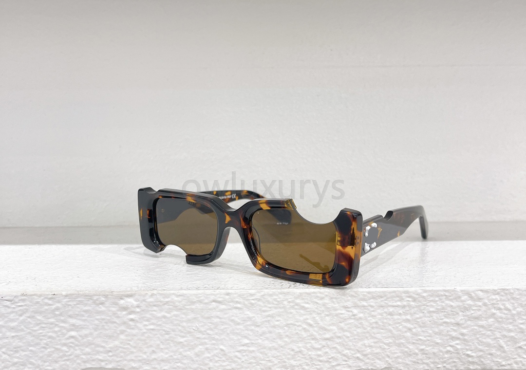 Fashion OFF W sunglasses designer White cool style fashion classic thick plate black white square frame eyewear off glasses man eyeglasses with original box