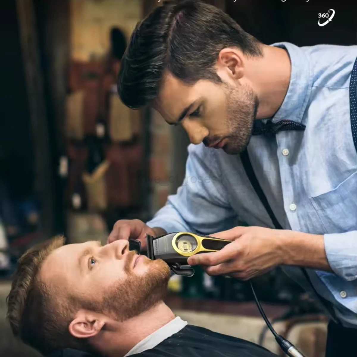 Kemei Hair Trimmer Professional Hair Clipper Maglev Motor Haircut Machine Charging Base Hair Clipper Trimmer for Men KM-2373 M250403