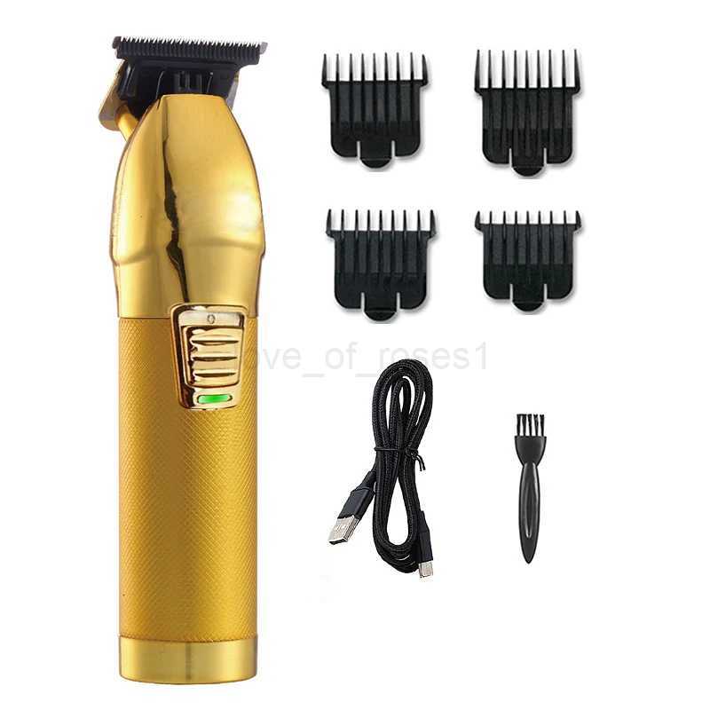 Professional Hair Clipper Beard Trimmer For Men Barber 0.1mm Clippers Hair Cutting Machine Hair Cut T trimmerM240715