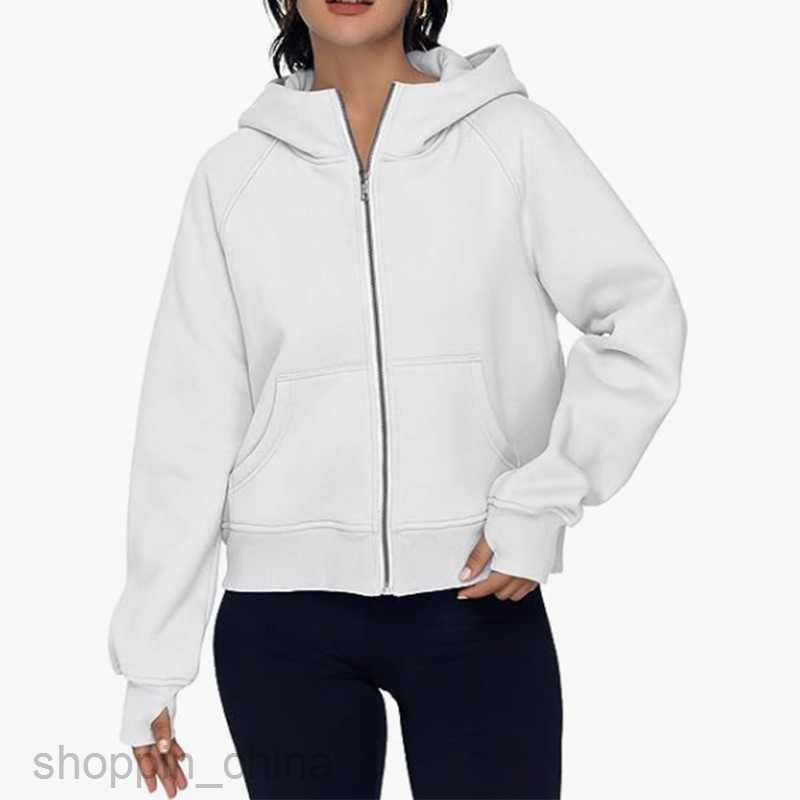 Women Hoodies Sweatshirts New Women's Autumn/Winter Coat Hooded Cardigan Zipper Sweater Woman jogging suit