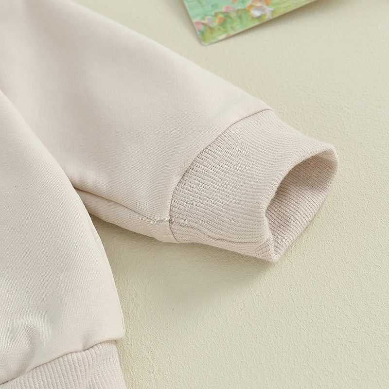 Clothing Sets Baby Tracksuit Outfits Newborn Baby Girl Boy Letter Print Long Sleeve Round Neck Sweatshirt and Pants Set Toddler Pants Suits