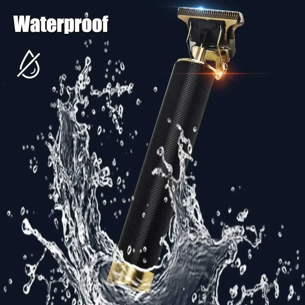 2Size Professional Cordless Hair Clippers for Men Rechargeable Zero Gapped Haircut Trimmer Electric T Liners Edgers BarberM240715