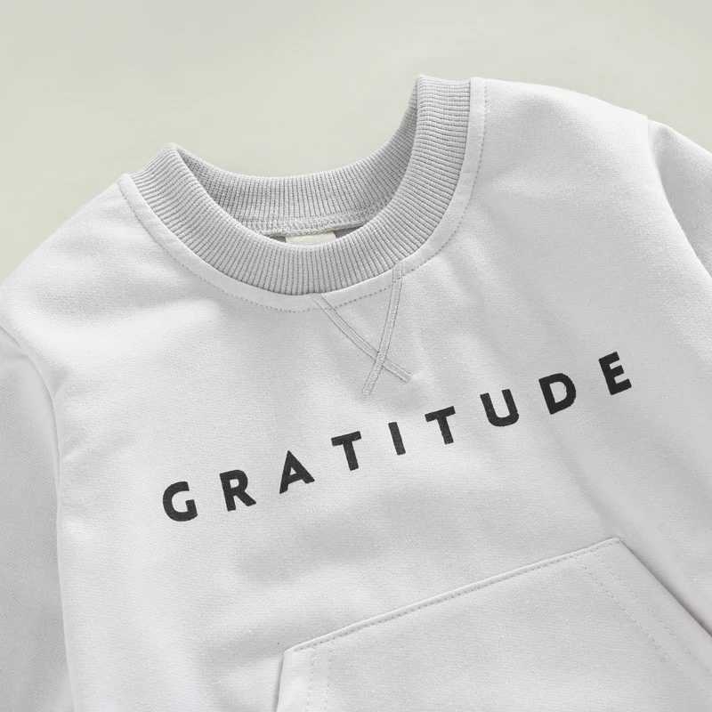 Clothing Sets 2022-10-19 Lioraitiin Baby Girls Boys 2Pcs Fall Outfit Letter Print Round Neck Long Sleeve Sweatshirts Tops Elastic Waist Pant