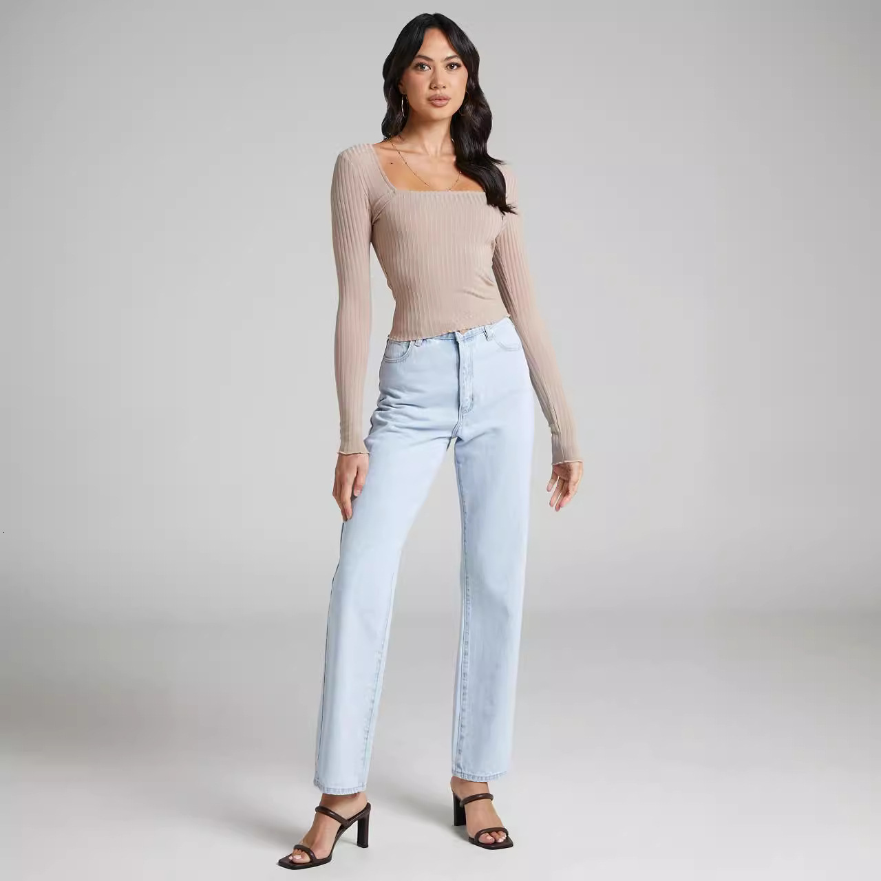 Spring Fashion Slim Crop Top Casual Summer Printing Short Sleeve Pure Cotton Streetwear Clothes Collar Blouse Women's Chiffon Stretch Casual Unde