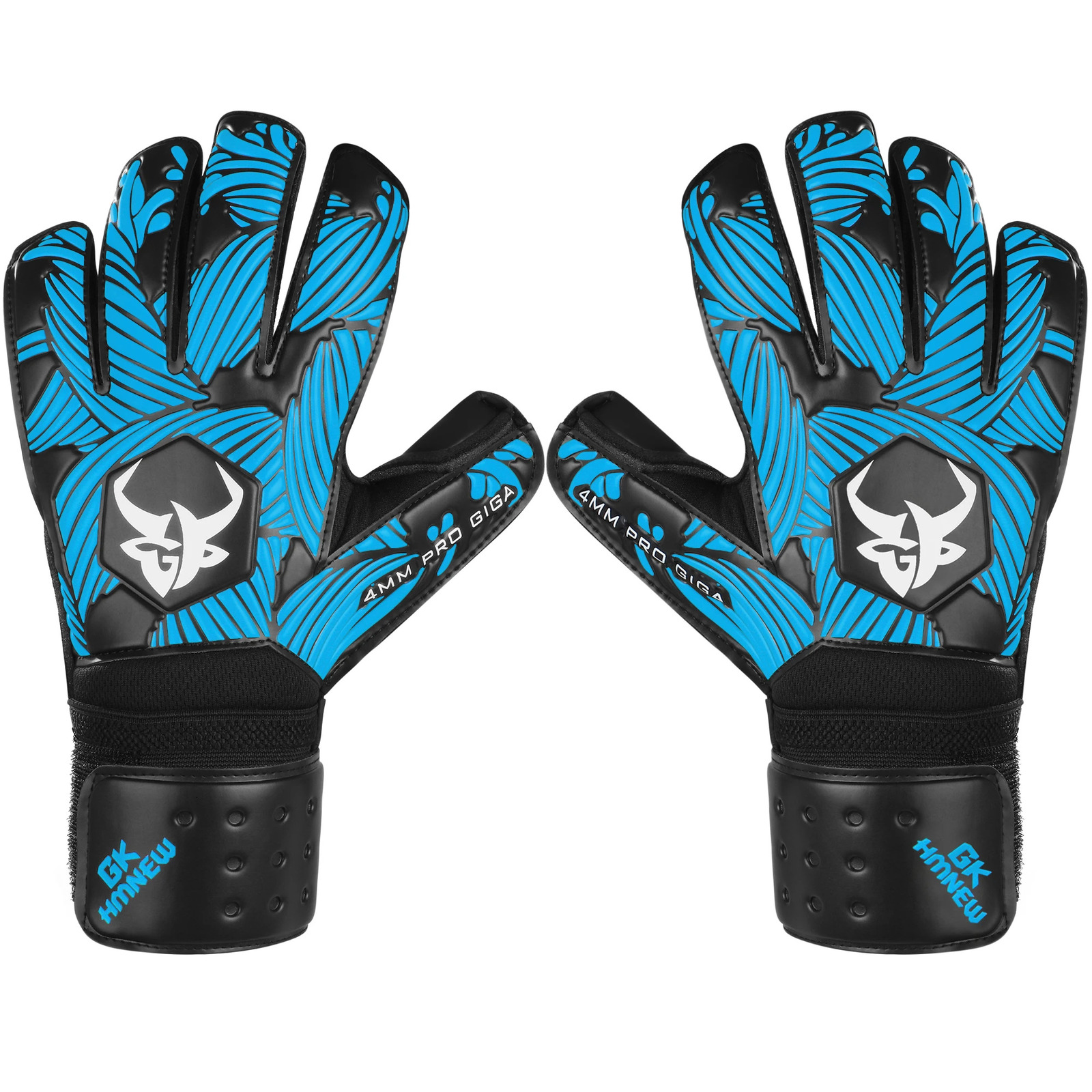 Goalie Goalkeeper Gloves Strong Grip Soccer with Finger Protect 4M Latex for Kids Youth and Adult 240712