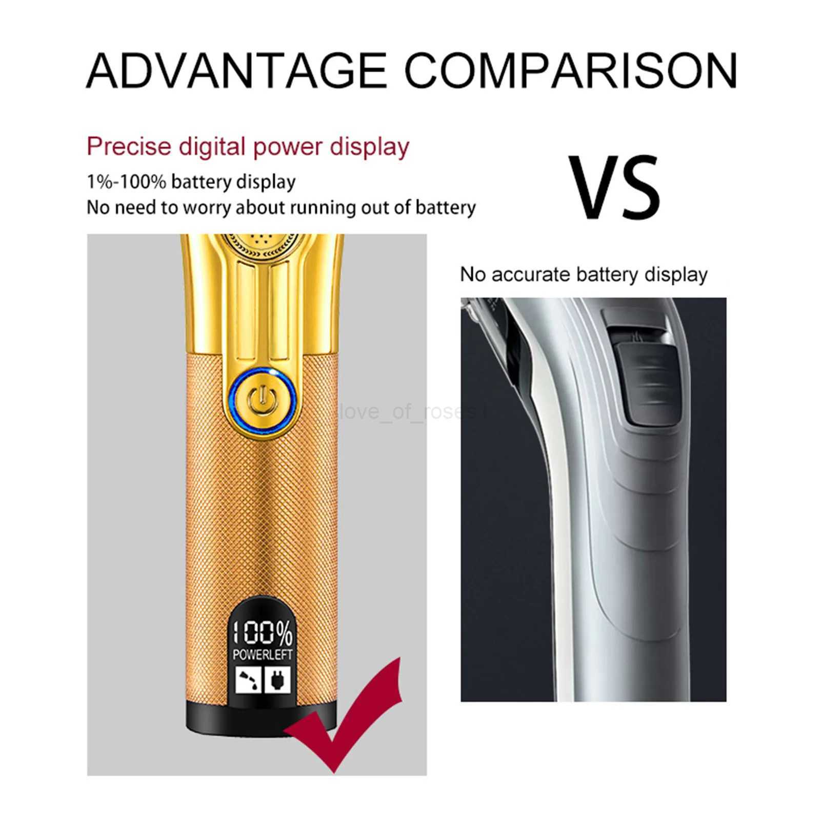 HIENA Hair Clippers professional barber machines Electric Hair Trimmer Precision Steel Hair cutting machine applianceM240715